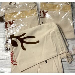 LOT BLANK Santa Sack Delivery Bags North Pole Rudolph Express Christmas gift bag